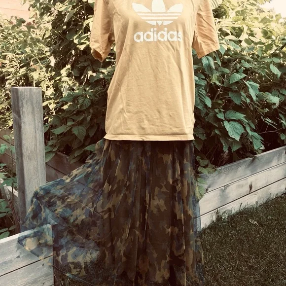 Mystree Camouflage Tulle Skirt Size Small - Picture 7 of 13